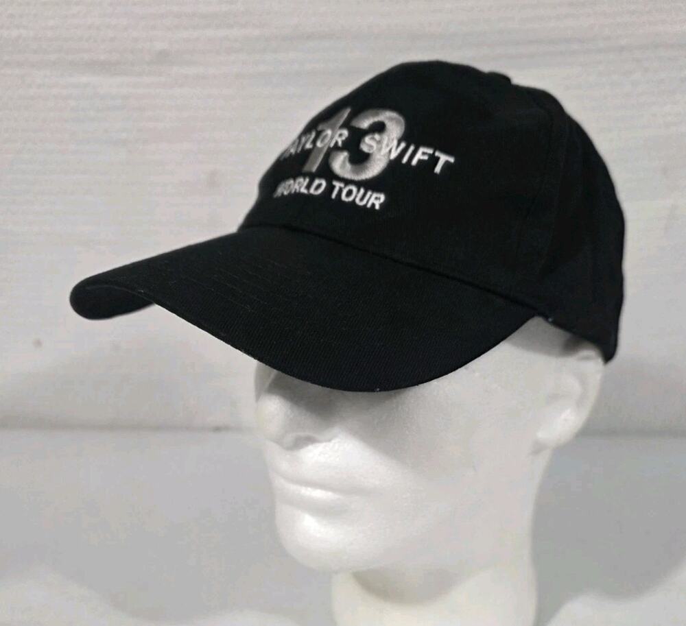 Taylor Swift "13" World Tour Hat Embroidered Swiftie One Size Adjustable Cap Hat